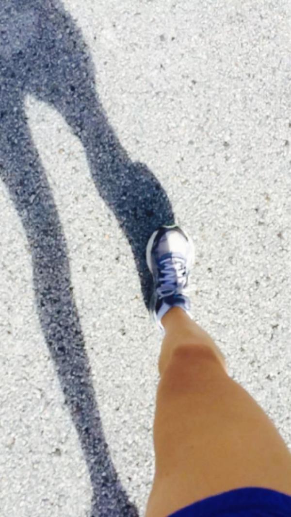 Finding Comfort in the Shadows. Running to process the loss of a loved one.